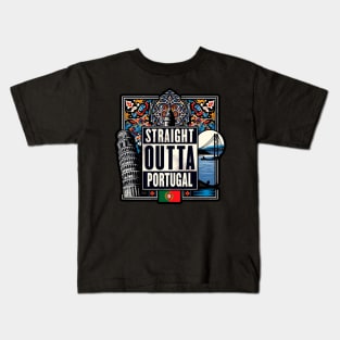 Straight Outta Portugal Kids T-Shirt